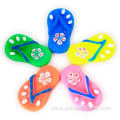 slippers Shape Squeaky Vinyl Pet Dog chew Toys